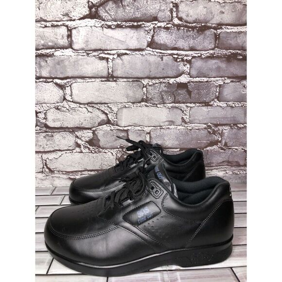 SAS Tripad Comfort Time Out Black Leather Lace Up Walking Sneakers Women Sz 8.5W - Picture 16 of 16